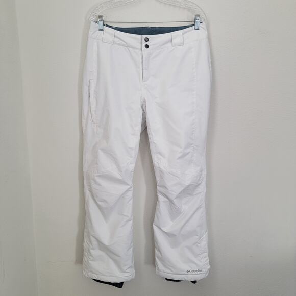 Columbia Omni-tech Pant Ski Snow Board Winter Sport Waterproof Fleece Medium - Picture 1 of 15